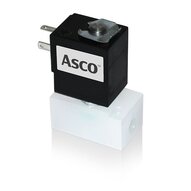 Elektrozawór miniaturowy, odporny na substancje chemiczne (7082A100L1V00F3), seria 082 - ASCO