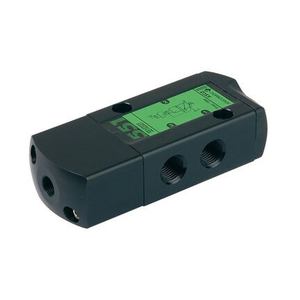 Elektrozawór 5/2 1/4", DN8, NPT (ANSI 1.20.3) bez ster. ręcznego, bistabilny, stal nierdzewna, VMQ+PUR, 1.8W, klasa cewki F (NF8551A322.48/DC) - ASCO