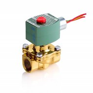Elektrozawór z pilotem 2/2 NC 1-1/2", DN40, mosiądz, NBR, 11.2W, klasa cewki F, ATEX (EMXE210D022.24/DC.22471) - ASCO
