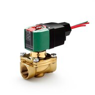 Elektrozawór z pilotem 2/2 NC 1-1/2", DN40, mosiądz, NBR, 11.2W, klasa cewki F, ATEX (EMXE210D022.24/DC.22471) - ASCO