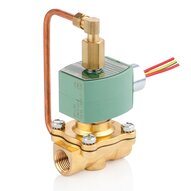 Elektrozawór z pilotem 2/2 NC 1-1/2", DN40, mosiądz, NBR, 11.2W, klasa cewki F, ATEX (EMXE210D022.24/DC.22471) - ASCO
