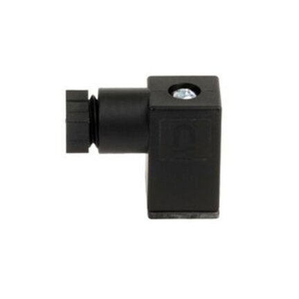 Wtyczka rozmiar 12 mm, 2-pin, uziemienie i dławica 8 mm, IP65 do minielektrozaworów seria 302/304 (88130211) - ASCO