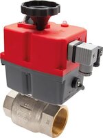 Zawór kulowy z napędem elektrycznym do wody pitnej G 2", 24-240 VAC / 24-135 VDC