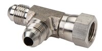 Trójniki hydrauliczne typu T z gwintem JIC z nakrętką