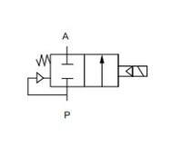 Elektrozawór wysokociśnieniowy 2/2, NC, G 1" 12VDC, Teflon
