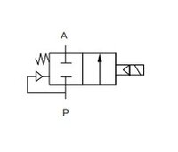 Elektrozawór wysokociśnieniowy 2/2, NC, G 1" 24VDC, Teflon