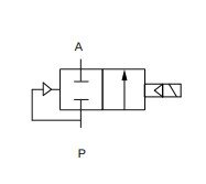 Elektrozawór do wysokich ciśnień i temperatury 2/2, NC, G 3/4 24 VAC