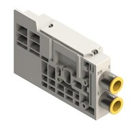 Zespół bloku końcowego SUP/EXH dla JSY1000 (JSY11M-3P-1A-00) - SMC