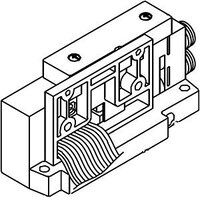 Płyta końcowa (SV3000-51D-18A-C12) - SMC