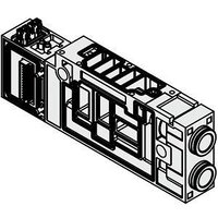 Blok rozdzielczy, wewnętrznie okablowany, G1/4 (VVQC4000-1A-S-BF) - SMC