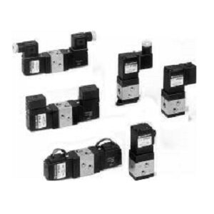 Zespół elektromagnetyczny 3/2, 110 V AC, złączka DIN (SF4-3DZ-50) - SMC