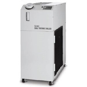 Chiller termiczny, podwójna pętla, 8kW (HRLE090-A-40-CM) - SMC