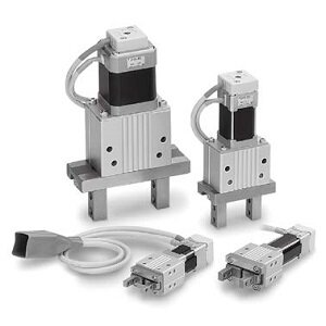 Chwytak elektryczny, 2 palce, skok 30 mm (LEHZ40K2-30-R3CE17) - SMC