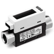 Czujnik przepływu cyfrowy, 2-kolorowy wyświetlacz, IP40, seria PF2M7 (PF2M710-01-E-M-X300) - SMC