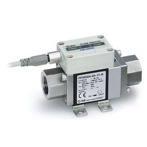 Czujnik przepływu wody zdalny, IP65, 10-100 l/min, seria PF3W5 (PF3W511-10-2) - SMC
