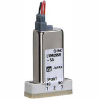 Elektrozawór 2/2 i 3/2, do chemikaliów, seria LVM09/090 (LVM09R3Y-6A-KZ-Q) - SMC