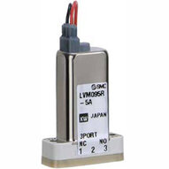 Elektrozawór 2/2, do chemikaliów, seria LVM09/090 (LVM09R3-5A-Q) - SMC