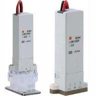 Elektrozawór 3/2, do chemikaliów, seria LVM10/100 (LVM105R-5A1U-1-Q) - SMC