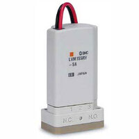 Elektrozawór 2/2, normalnie zamknięty, 24V DC, PEEK/FKM, seria LVM15/150 (LVM15R3Y-5B-Q) - SMC