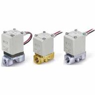 Elektrozawór 2/2, sterowany bezpośrednio, 24V DC, G1/8, do wody, seria VX2 (VX212AGAXB) - SMC