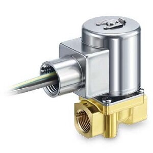Elektrozawór 2/2, sterowany bezpośrednio, 1/8" do 3/8", seria JSX (JSX31S-CF502F-BCS) - SMC