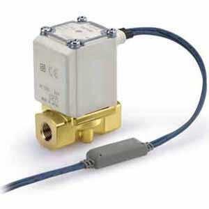 Elektrozawór 2/2, sterowany bezpośrednio, do pary wodnej, G1/2 (VX235PGD) - SMC