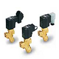 Elektrozawór 2/2, z wbudowanym filtrem typu Y, G3/8, 230V AC (VXK2340-03F-JDOR1) - SMC