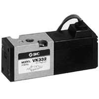 Elektrozawór 3/2, bezpośrednio sterowany grzybkowy, seria VK300 (VK332V-5DO-M5-Q) - SMC