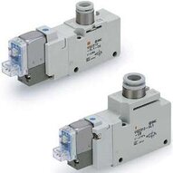 Elektrozawór 3/2, seria VQZ100/200/300 (VQZ212-4YO1-M5-Q) - SMC