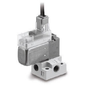 Elektrozawór 3/2, sterowany bezpośrednio (standardowy), normalnie zamknięty, 24V DC, seria V100 (V114UT-5MZB-M5) - SMC