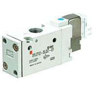 Elektrozawór 3/2, normalnie zamknięty, 24V DC, seria SYJ700 (SYJ712-5WAOU-01F-Q) - SMC