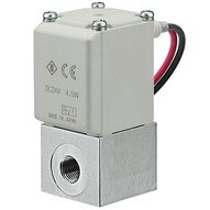Elektrozawór 2/2, wysokiej próżni, normalnie zamknięty, 24V DC (XSA1-21N-5G2) - SMC