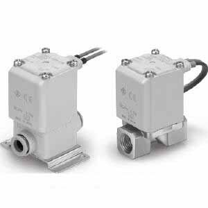 Elektrozawór 2/2, normalnie zamknięty, 24V DC (VX210EFAXB) - SMC