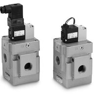 Elektrozawór 3/2, 24V DC, G1, normalnie zamknięty (VG342-5DZ-10FA-Q) - SMC