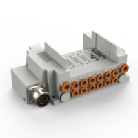 Listwa rozdzielająca do SY5000, 3 stanowiska (SS5Y5-10M-03B-C6-NA) - SMC