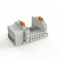 Rozdzielacz, seria SY3000 (SS5Y3-12F1-03US-X990) - SMC