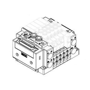 Rozdzielacz, seria SY3000 (SS5Y3-12F1-05D-D6) - SMC