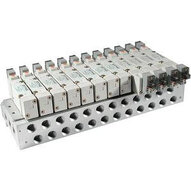 Listwa rozdzielająca do SY7*40, 3 stacje (SS5Y7-42-02-02T) - SMC