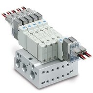 Rozdzielacz, 10 stanowisk (JJ5SY3-41-10B-KC8F) - SMC