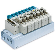 Rozdzielacz podstawowy metalowy, D-sub, A/B top (SS5Y3-52RF1-06U-00F) - SMC