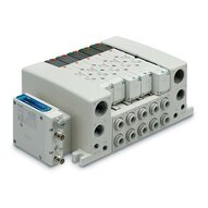 Rozdzielacz, seria VQC4*0*, 11 stanowisk (VV5QC41-11C12SNA) - SMC