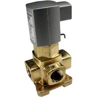 Zawór pneumatyczny 3/2 NC/NO G1/8, korpus z mosiądzu (C37), NBR, (VXA3114-01F), seria VXA31 - SMC