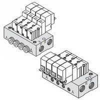 Podstawa kolektora dla SYJ314, wersja R (SS3YJ3-S42R-03-M5F-Q) - SMC