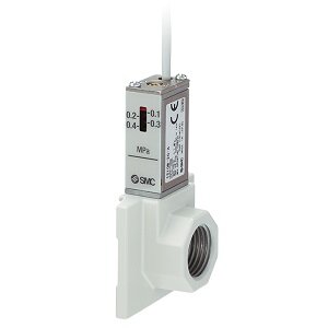Czujnik ciśnienia z adapterem rurowym, G3/8 (IS10E-30-F03-6Z-D) - SMC