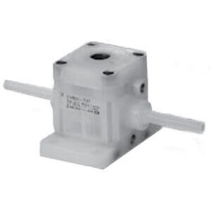 Reduktor PTFE, końcówka 1/4 (LVR20-T07N) - SMC