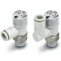 Reduktor prędkości wypływu, 1/8, średnica 6 (10-AS2201FS-01-06SA) - SMC