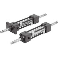 Siłownik hydrauliczny, średnica 40 mm, skok 350 mm (CH2FCA40B-350) - SMC