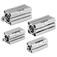 Siłownik pneumatyczny (CDQSBS12-25DC) - SMC