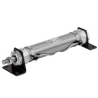 Siłownik pneumatyczny, z automatycznym wyłącznikiem (25A-CDM2L25-50AZ) - SMC