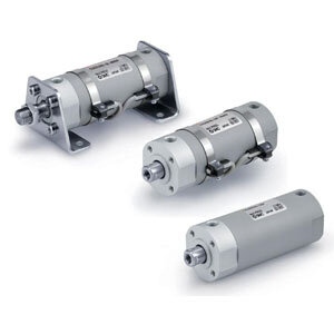 Siłownik pneumatyczny, standardowy, średnica 40 mm, skok 75 mm (CDG3BN40-75) - SMC